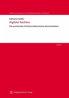 Digitaler Nachlass (eBook, PDF) - Seidler, Katharina