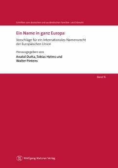 Ein Name in ganz Europa (eBook, PDF)