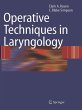 Operative Techniques in Laryngology - Bild 1