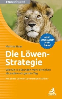 Die Löwen-Strategie - Haas, Martina