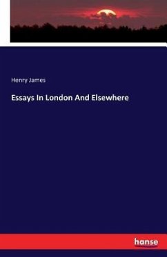 Cover Essays In London And Elsewhere