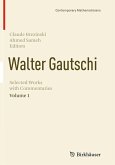Walter Gautschi, Volume 1 Walter Gautschi, Volume 1