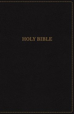 KJV, Thinline Bible, Standard Print, Imitation Leather, Black, Red Letter Edition - Thomas Nelson