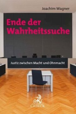 Ende der Wahrheitssuche - Wagner, Joachim