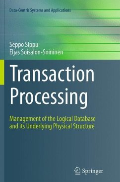 Transaction Processing - Sippu, Seppo;Soisalon-Soininen, Eljas