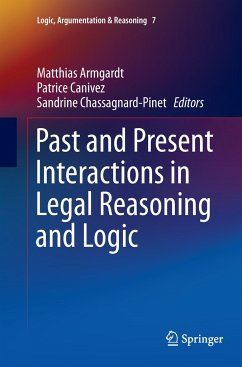 Past and Present Interactions in Legal Reasoning and Logic