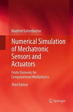 Numerical Simulation of Mechatronic Sensors and Actuators - Kaltenbacher, Manfred