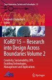 ICoRD¿15 ¿ Research into Design Across Boundaries Volume 2