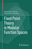 Fixed Point Theory in Modular Function Spaces