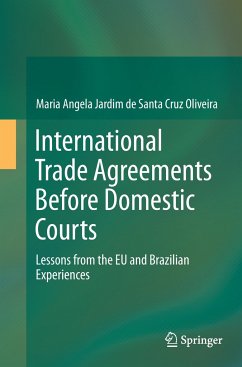 International Trade Agreements Before Domestic Courts - Jardim de Santa Cruz Oliveira, Maria Angela