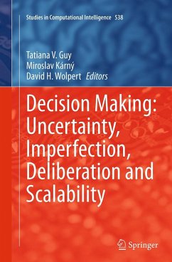 Cover Decision Making: Uncertainty, Imperfection, Deliberation and Scalability