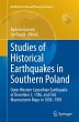 Studies of Historical Earthquakes in... - Bild 1