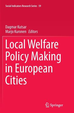 Local Welfare Policy Making in European Cities