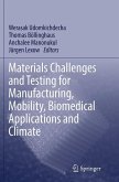 Materials Challenges and Testing for Manufacturing, Mobility, Biomedical Applications and Climate