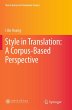 Style in Translation: A Corpus-Based... - Bild 1