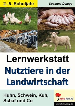 Lernwerkstatt Nutztiere in der Landwirtschaft (eBook, PDF) - Brandenburg, Birgit