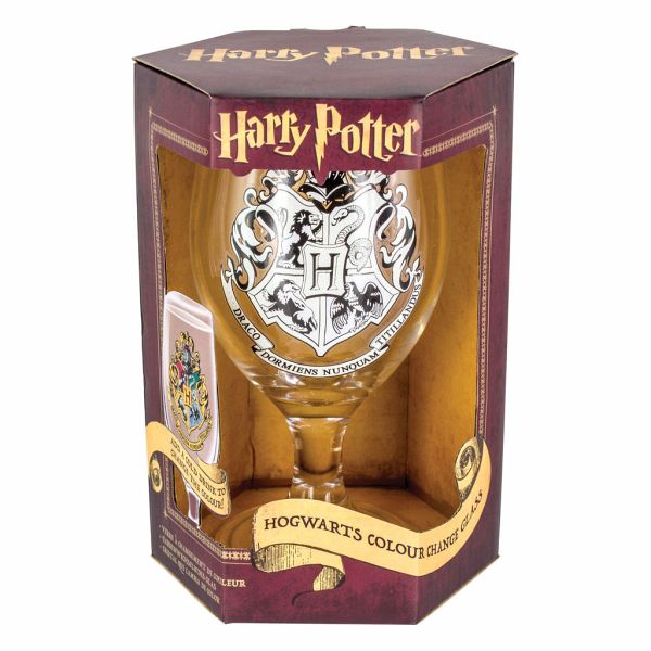 Harry Potter Hogwarts Farbwechsel Glas 300ml - Bei bücher.de immer portofrei