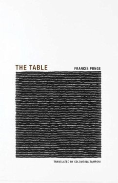 TABLE - Ponge, Francis