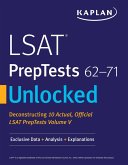 LSAT Preptests 62-71 Unlocked LSAT Preptests 62-71 Unlocked
