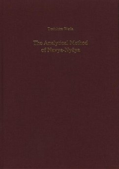 The Analytical Method of Navya-Nyāya - Wada, Toshihiro