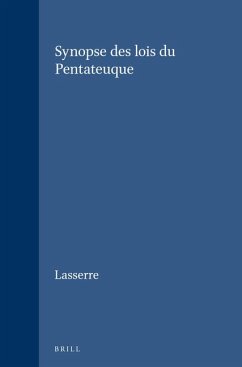 Cover Synopse Des Lois Du Pentateuque