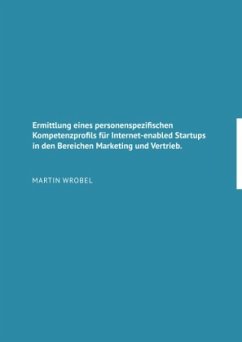 Ermittlung eines personenspezifischen Kompetenzprofils für Internet-enabled Startups in den Bereichen Marketing und Vert - Wrobel, Martin