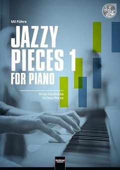 Jazzy Pieces 1 For Piano (inkl. Audio-CD) - Führe, Uli