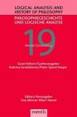 Ancient Epistemology / Philosophiegeschichte und logische Analyse Bd.19