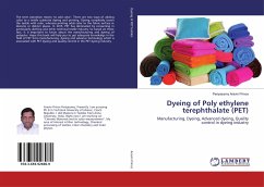Dyeing of Poly ethylene terephthalate (PET)