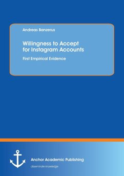 Willingness to Accept for Instagram Accounts. First Empirical Evidence - Banzerus, Andreas