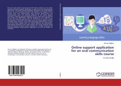 Online support application for an oral communication skills course - Saglam, Sercan