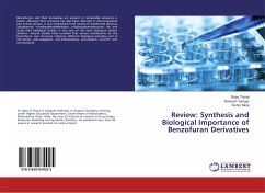 Review: Synthesis and Biological Importance of Benzofuran Derivatives - Thorat, Bapu;Yamgar, Ramesh;More, Kishor