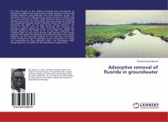 Adsorptive removal of fluoride in groundwater