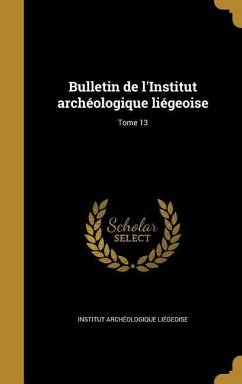 Bulletin de l'Institut archéologique liégeoise; Tome 13