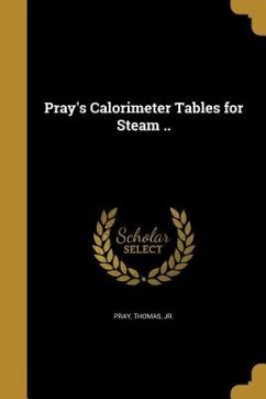 Cover Pray's Calorimeter Tables for Steam ..