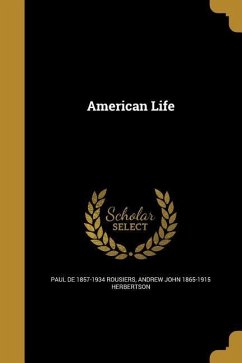 American Life - Rousiers, Paul De; Herbertson, Andrew John