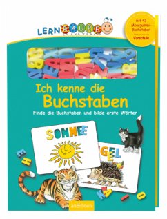 Cover Lernraupe - Ich kenne die Buchstaben