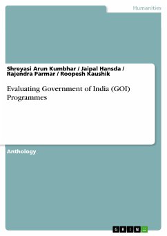 Evaluating Government of India (GOI) Programmes (eBook, PDF)