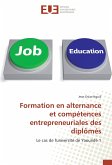 Formation en alternance et compétences entrepreneuriales des diplômés