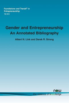 Gender and Entrepreneurship - Link, Albert N.; Strong, Derek R.