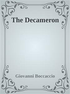 The Decameron Giovanni Boccaccio Author