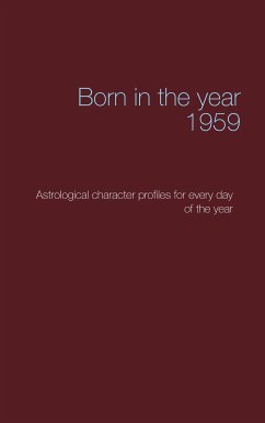 Born in the year 1959 (eBook, ePUB) - Däppen, Christoph