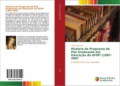 História do Programa de Pós Graduação em Educação da UFMT (1987-2007