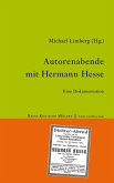 Autorenabende mit Hermann Hesse (eBook, ePUB)