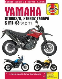 Yamaha XT660 & MT-03 (04 - 11) Haynes Repair Manual - Haynes Publishing