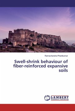 Swell-shrink behaviour of fiber-reinforced expansive soils