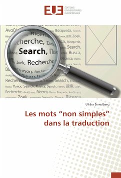 Les mots ¿non simples¿ dans la traduction - Smedberg, Ulrika