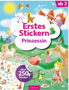 Erstes Stickern Prinzessin