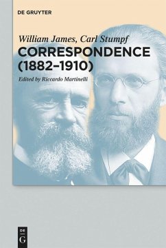 Correspondence (1882¿1910) - James, William;Stumpf, Carl