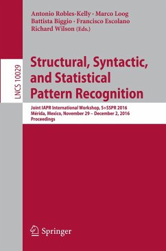 Structural, Syntactic, and Statistical Pattern Recognition